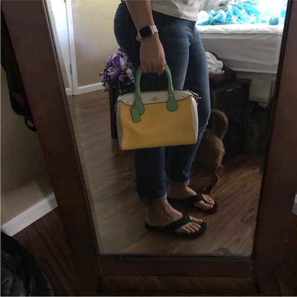 Cheerful spring/summer small hand bag. Authentic. Rare find. - Picture 3 of 3